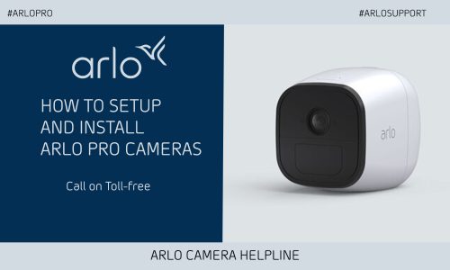 how to setup and install Arlo camera